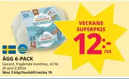 Tempo GARANT Ägg 6-pack erbjuda