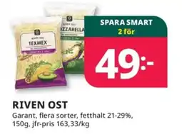 Tempo GARANT Riven ost erbjuda