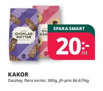 Tempo Kakor erbjuda