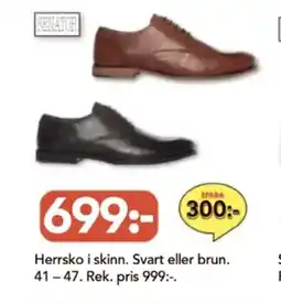 Bo Ohlsson Herrsko i skinn erbjuda