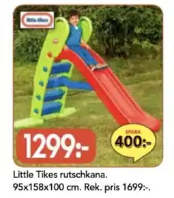 Bo Ohlsson Little tikes rutschkana erbjuda