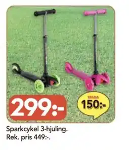 Bo Ohlsson Sparkcykel 3-hjuling erbjuda