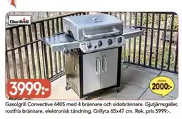 Bo Ohlsson Gasolgrill Convective 440S med 4 brännare och sidobrännare erbjuda