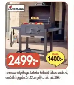 Bo Ohlsson Tennessee kolgrilvagn erbjuda