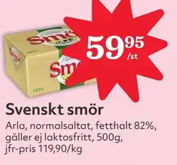 Östenssons ARLA Svenskt smör erbjuda