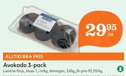 Östenssons Avokado 3-pack erbjuda