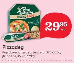 Östenssons POP BAKERY Pizzadeg erbjuda