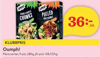 Östenssons Oumph! erbjuda