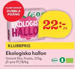 Östenssons GARANT Ekologiska hallon erbjuda