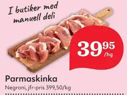 Östenssons Parmaskinka erbjuda