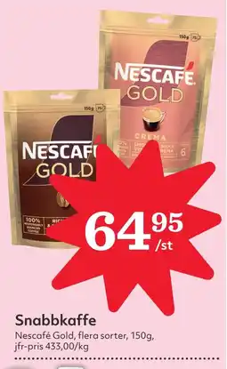 Östenssons NESCAFE Snabbkaffe erbjuda