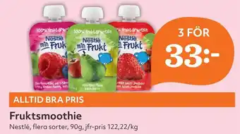 Östenssons NESTLE Fruktsmoothie erbjuda
