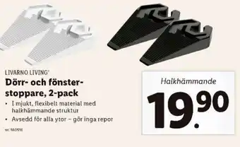 Lidl Dörr- och fönster- stoppare, 2-pack erbjuda