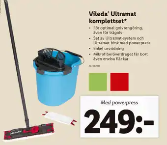Lidl Vileda Ultramat komplettset erbjuda