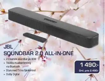 JBL Soundbar 2.0 ALL-IN-ONE