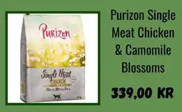 Zooplus PURIZON Single Meat Chicken & Camomile Blossoms erbjuda