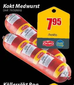 Extra Mjällby Stormarknad SCAN Kokt Medwurst erbjuda