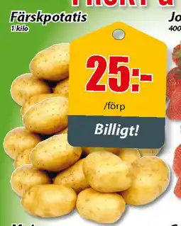 Extra Mjällby Stormarknad Färskpotatis erbjuda