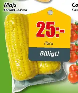 Extra Mjällby Stormarknad Majs 2-Pack erbjuda