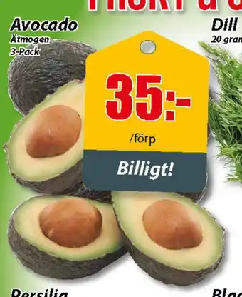 Extra Mjällby Stormarknad Avocado Atmogen 3-Pack erbjuda