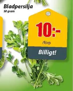 Extra Mjällby Stormarknad Bladpersilja erbjuda