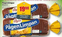 Extra Mjällby Stormarknad PAGEN Pågenlimpa erbjuda