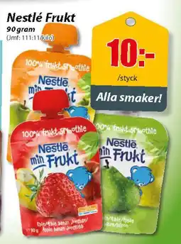 Extra Mjällby Stormarknad NESTLE Frukt erbjuda