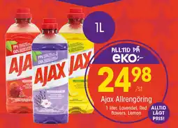 EKO AJAX Allrengöring erbjuda