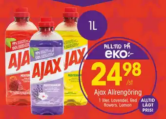 EKO AJAX Allrengöring erbjuda