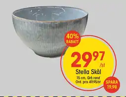 EKO Stella Skål erbjuda