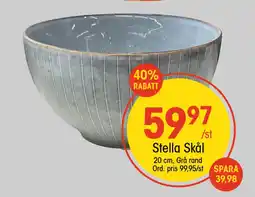 EKO Stella Skål erbjuda