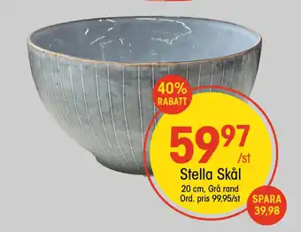 EKO Stella Skål erbjuda