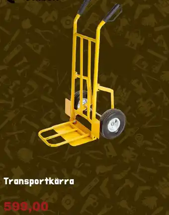 Clas Ohlson Transportkärra erbjuda
