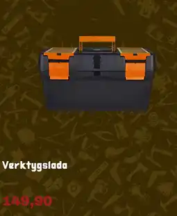 Clas Ohlson Verktygslada erbjuda