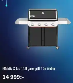 NetOnNet Effektiv & kraftfull gasolgrill från Weber erbjuda