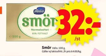 ICA Supermarket Smör 500g erbjuda