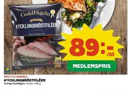 Coop Kycklingbröstfiléer erbjuda