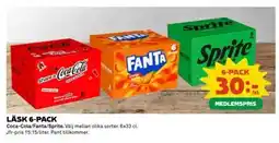 Coop Läsk 6-pack erbjuda