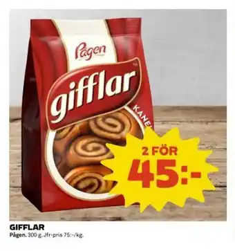 Coop PAGEN Gifflar erbjuda