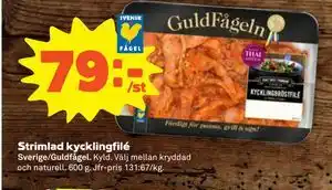 Stora Coop Strimlad kycklingfilé erbjuda