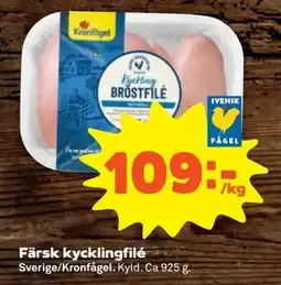 Stora Coop Färsk kycklingfilé erbjuda