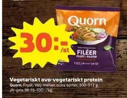Stora Coop Vegetariskt ovo-vegetariskt protein erbjuda