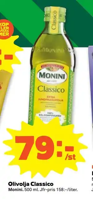 Stora Coop Olivolja Classico erbjuda