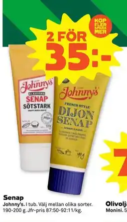Stora Coop Senap erbjuda