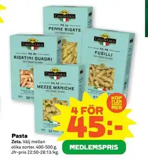 Stora Coop Pasta erbjuda
