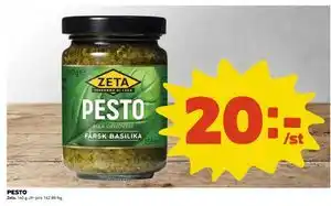Coop PESTO erbjuda