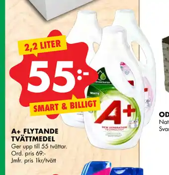 ÖoB A+ Flytande Tvättmedel 2,2l erbjuda