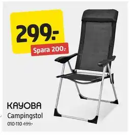 Jula Campingstol erbjuda