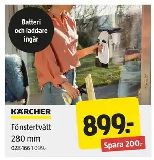 Jula Fönstertvätt 280 mm erbjuda