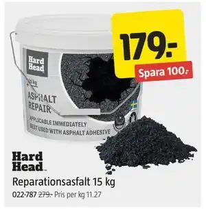 Jula Reparationsasfalt 15 kg erbjuda